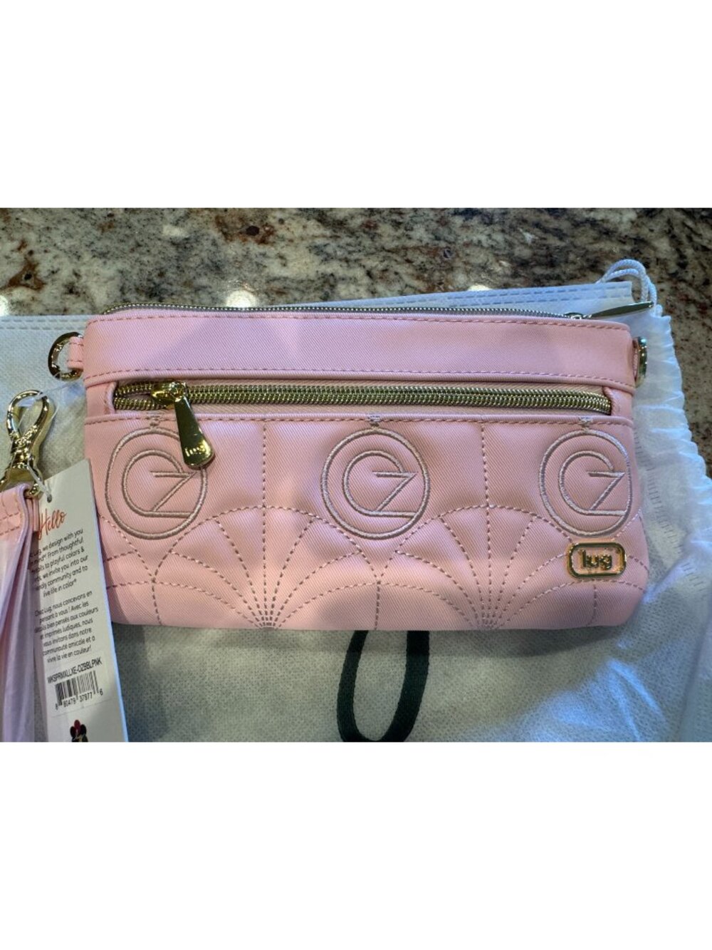 LUG Super Metro XL - NWT Wicked Collection Bubble Pink with Gold Hardware